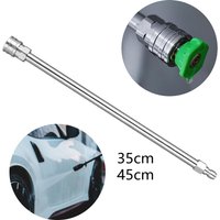Pressure Washer Extension Wand Durable Accs Portable Stable Quick Connect Steel Spare 1/4’’Quick Connect for Household Wall