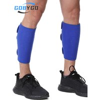 AliExpress gobygo GOBYGO 1Pcs Adjustable Sport Shin Guard Leg Warmers Sleeve Cycling Football Basketball Weightlifting Calf Protection Men Women