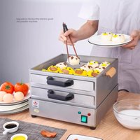 Rice noodle machine drawer type multi-functional electric steamer steamed rice noodle machine electric food steamer