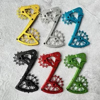 MTB Road Rear Derailleur Cage Pulley Wheels Oversized Bearing for SRAM 11/12 Speed Compatible with NX GX X01 XX1 Eagl