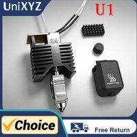 For Snapmaker U1 Hotend Kits with 0.2 0.4 0.6 0.8 mm Hardened Steel Nozzle Full Assembled Ceramic Block Break Sink Print Head