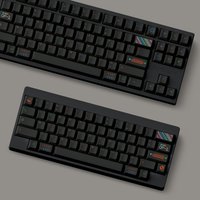 FBB Keycaps Original OP-1 PBT Key Caps Pure Black For Mechanical Keyboard Keycap 60 75 80 96 100% Layout DIY PC Accessories