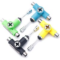 Skateboard T-tool Combination Skateboard Tool Die Sleeve Buckle Portable Into Semi-Automatic Multi-Functional Disassembly