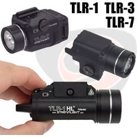 TLR-1 TLR-3 TLR-7 TLR LED Flashlight Withe Light Fits G17 G19 P226 P229 SP2022 Torch Strobe Defense Constant Momentary Aluminum