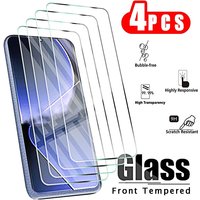4Pcs HD Glass For OPPO A73 A77 A78 A93 4G 5G Tempered Film For OPPO A76 A95 A96 Screen Protector A97 A98 A79 5G