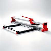 Neuer leichter, komplett aus Aluminium gefertigter manueller Fliesenschneider mit einem 16 cm breiten, zweischichtigem Aluminiumprofil-Design; ein hochpräzises, verstellbares Werkzeug zum Schneiden