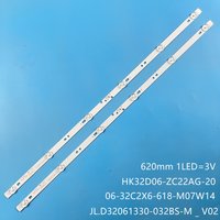 LED bar(2) for HKC 32C9A ELEFW328 Movie 32PROX AKAI AKTV3227H LT-32C485 06-32C2X6-618-M10W14-NEW M07W14 M13W14