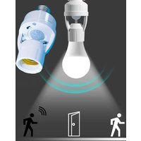 Smart E27 Light Socket Auto On/Off Infrared Detection for LED Bulbs Lamp Holder Adapter Plug Socket Switch Base