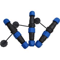 5Pair SP13 IP68 Waterproof Cable Connector 2-7Pin Male Female Plug Socket Outdoor Electrical Connector
