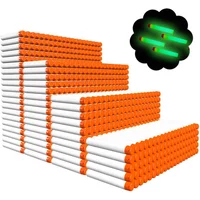 1000pcs Refill Darts for Nerf N Strike Elite 2.0 Series Glow at The Dark Bullets Pack – Compatible with All Elite Blasters White