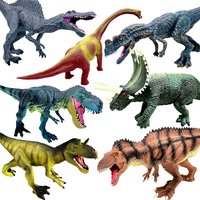 Dinosaurs World Brinquedo Savage Jurassic Indominus Rex Spinosaurus Triceratops Action Figures Collection Toy For Children Gifts