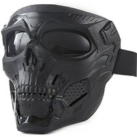 AliExpress NONE New Skull Riding Goggles Motorbike Mask Windproof Riding Glasses Ski Goggles Retro Mask Off-road Outdoor Cycling Bike Mask