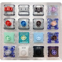 16key Kailh Low Profile Switch Tester Choc 1350 1353 Island Whale Mini So On for Ultra-thin Keyboard Hitbox(Experience Package)