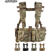 OphidianTac Training Hunting Vest Molle Magazine Carrier Pouch Multifunctional Outdoor Hunting Gear for CS Airsoft Paintball