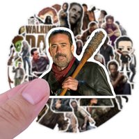 10/30/50PCS Classic TV Series The Walking Dead Graffiti Stickers Personalized Creative Decorative Skateboard Helmet Toy Stickers