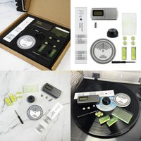 Best Seller for LP Vinyl Record Pickup Angle Calibration Plate Distance Gauge Protractor Adjustment Ruler Tool LCD Digital