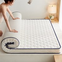 Thick Latex Memory Foam Mattress Topper Antibacterial Breathable Tatami Dorm Student Single Double Sponge Soft Pad Furniture