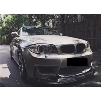 for 1 Series E82 E88 120 Convert 1M Wide Kit Car Accessories Front Rear Bumper Wheel Eyebrow Side Skirt Fender