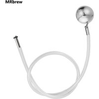 Floating Beer Keg Liquid Dip Tube Fit Ball Lock & Pin Lock Beer Keg Stainless Steel Ball Float 80cm Silicone Tube