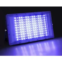Waterproof 50/100/300W UV LED Black Light Curing Lamps Outdoor Floodlight Ultraviolet Fluorescent for Nightclub Halloween Party