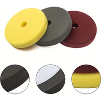 3pcs 7Inch Polishing Pads, Waxing Restoration Sponge Polishing Wheels for Mirror Restoration in Coarse, Medium, And Fine Grades