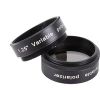 1.25'' Filter Variable Polarizing for Astronomy Monocular Telescope & Eyepiece Viewing the Moon For Planets SV128