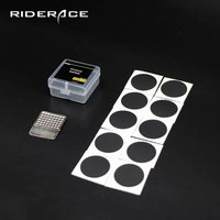 AliExpress riderace 10 Pcs Glueless Chip Patches Bicycle Inner Tire Repair Kit Mountain Bike Tyre Tire Repair Tools Piece Thin Road Bike Accessories