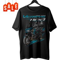2025-2026 Models Japanese Versys 1100 Motorcycle T-Shirt 100% Cotton O-Neck Short Sleeve Summer Casual Mens T-shirt Streetwear
