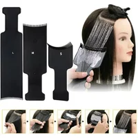 3pcs Professional Hair Coloring Board Hairdressing Hair Applicator Brush Salon Hair Coloring Dyeing Board Hair Styling Tool