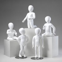 Baby full body model prop display children's clothing doll children's clothing store boys and girls display rack full body model