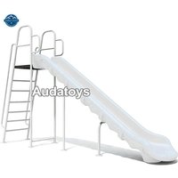 Kids Slides XXL White Outdoor Plastic Playground Toy
