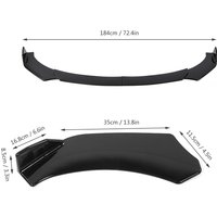 Car Front Bumper Lip Splitter Body Shovels Guard Auto Modified Accessory Car Bumper Protector Front Bumper Lip
