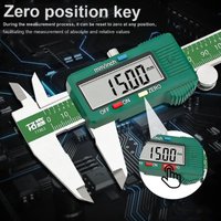 TUOSEN High Precision Small Digital Calipers Household Stainless Steel Vernier Caliper with Dial & Shockproof