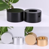 1PC Volume Knob 20mm 25mm 30mm 38mm 44mm 48mm Aluminum Potentiometer Knob Button Car Audio AMP DAC CD Sound Volume Control knob