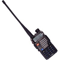 Baofeng UV5RB handheld Two Way Radio for Police Fire Hiking Camping Gain Antenna PTT Headset Screen Keyboard Scanner Receiver
