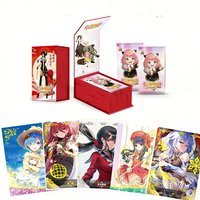 Goddess Story Spy Family Anime Trading Cards Red Gift Box Set–Exclusive CP Rare Waifu Cards Ideal Gift for Anime Fans Hobbyists