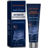 Avocado Man Hair Removal Cream Body Moisturizing Cream Hydrating Soothing Painless Soothing Hair Remover Gentle Formula 100g