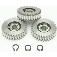 AliExpress 41.5x11mm Planetary Gear 31 Teeth Oblique Gears With 8mm Bearings for Bafang Motor Electric Bike Nylon and Steel Helical Gears