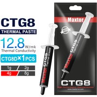 12.8W/mk Maxtor CTG8 AMD Intel Processor CPU GPU Cooler Cooling Fan Thermal Grease Thermal Paste Cpu Heatsink Plaster