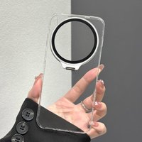 For vivo X300 Ultra Case New Hard Clear Lens Bracket Anti Fall Protective Back Cover For X300 Ultra Shell Shockproof Bumper