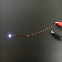 Z. 10pcs 0805 FLASHING LED SMD Lamp Wired Micro Litz Led Pre-soldered Chip Wired 30cm 3V Railway Model Toy Light DIY Leads Wires