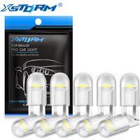 10Pcs T10 W5W LED Bulb WY5W 168 194 LED Car Interior Dome Lights Wedge Parking License Plate Lamp Auto 12V White Red Yellow Blue