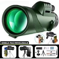 80x100 HD High Power Binoculars 5000M Long Range Zoom Compact Folding Telescope for Hunting Camping Travel