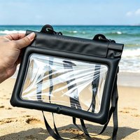 Touchscreen Waterproof Dry Bag, Floating Phone Pouch Cover, Durable Protector for Swimming Snorkeling Diving Beach Cruise Use