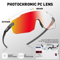 AliExpress kapvoe Kapvoe Photochromic Hiking Eyewear Cycling Glasses UV400 Running Sunglasses Lightweight Bicycle MTB Bike Eyewear Sports Goggles