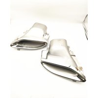 OE: A2054901127 A2054901227 Exhaust Pipe Tailpipe Trim Cover for Benz Rear Left or Right W205 C180 C200 C260 C300 X253 GLC300