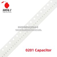 100PCS 0201 SMD Chip Ceramic Capacitor 0.5pF - 4.7uF 10pF 22pF 100pF 220pF 470pF 1nF 2.2nF 4.7nF 10nF 15nF 22nF 100nF 104 103