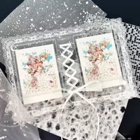 Double-sided Starry Lace Acrylic Star-shaped Photo Frame, Lace-edged Card Slot with Wavy Stand Set, Perfect Gift Decoration