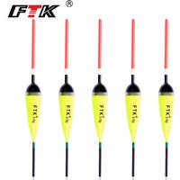FTK 5pcs/lot Fishing Float Size 2g-4g Barguzinsky Fir Floats Carp Fishing Bobber Vertical Buoy Length 15.5-20cm Fishing Tackle