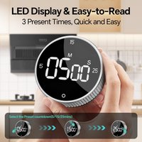 Kitchen Timer Digital Timer Manual Countdown Rotary Timer Mechanical Cooking Timer Cooking Shower Stopwatch